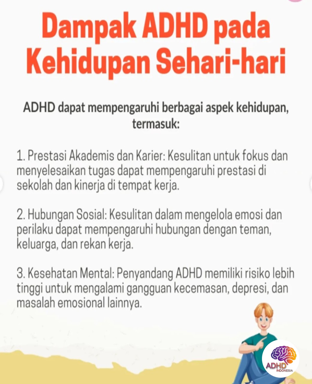 ADHD dan Hubungan Sosial Anak di Lingkungan Sekolah di Kabupaten Sukabumi
