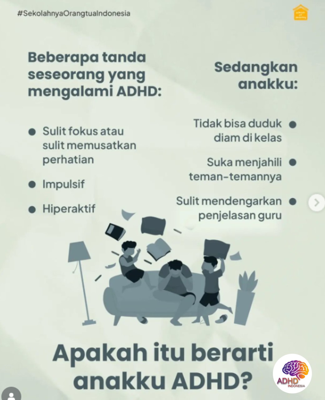 Ciri dan Gejala ADHD pada Anak Usia Dini di Kabupaten Sukabumi